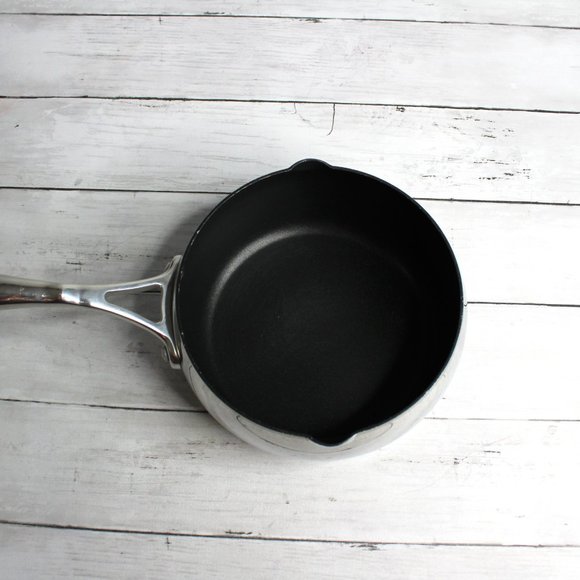 Tupperware Chef Series Non Stick 2.5 Qt Sauce Pan Stainless Steel Glass - Picture 4 of 7